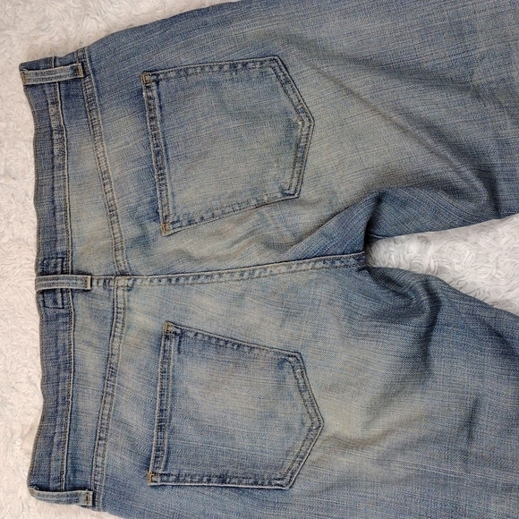 current/elliott Mississippi Destroy Blue High Rise The Skinny Boy Jeans - Picture 10 of 12